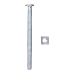 Gutter Bolt 6mmx75mm Each