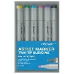 Mont Marte Alcohol Base Marker 6pc