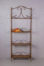 Rust 4 Weave Shelf 62.5x27x170cm