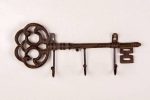 Rust Key Holder 35cm x 4cm x 13cm