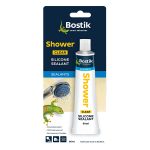 Bostik Shower Silicone Sealant Clear 90ml