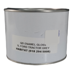 Ford Tractor Grey Gloss Enamel Paint 1L
