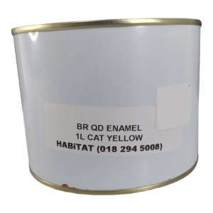 Cat Yellow Gloss Enamel Paint 1L