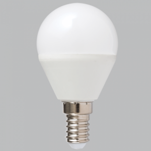 Cool White E14 4w LED Frosted Golf Ball Light Bulb/Lamp