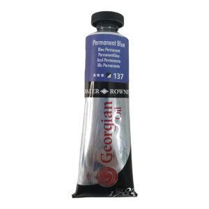 Permanent Blue Georgian Oil Paint 38ml