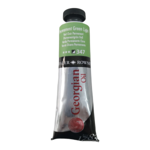 Permanent Green Light Georgian Oil Paint 38ml