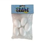 Polystyrene Rugby Balls 5 Piece