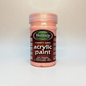 Heritage Craft Acrylic Paint | 250ml, Dawn Pink