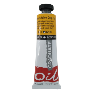 Cadmium Yellow Deep (Hue) Graduate Oil Paint 38ml