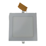Square 12w LED Panel Flush Light Cool White