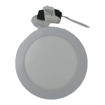 Round 12w LED Surface Panel Cool White