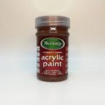 Heritage Burnt Umber Acrylic Paint 250ml