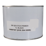 Black Etch Primer Enamel Paint 1L
