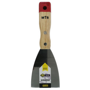 Wooden Handle Scraper 75mm
