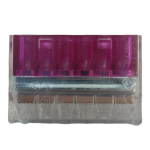 Purple 6way Push It Connector