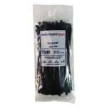 Black Cable Ties 198mmx4.7mm 100pc