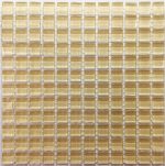 Ivory Crystal Glass Mosaic Tiles (Sheet Size 30x30cm)
