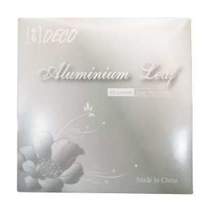 Deco Aluminium Leaf 40 Sheets