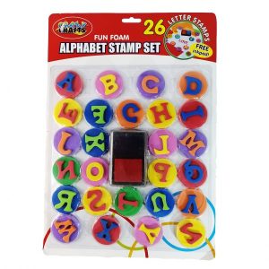 Jumbo Foam Alphabet Stamps
