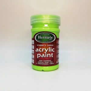 Heritage Lime Green Acrylic Paint 250ml