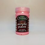 Heritage Carnation Pink Acrylic Paint 250ml