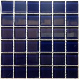 Midnight Blue Crystal Glass (Sheet Size 30x30cm)