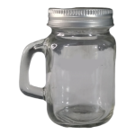 Glass Mason Jar Shaker 140ml
