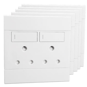 Double 16A RSA Wall Socket