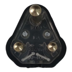 3 Pin Plug With Rubber Grip 16 Amp 250V