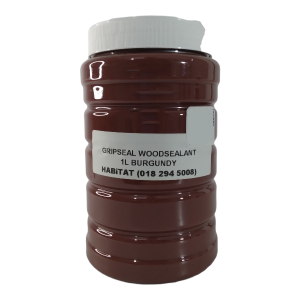 Gripseal Burgundy Wood Sealant 1L
