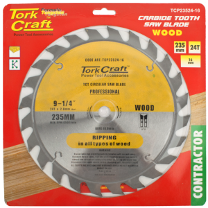 Tork Craft Wood Ripping Circular Saw (235mm x 16mm)