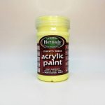 Heritage Lemon Yellow Acrylic Paint 250ml