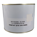 Cosmos Blue Gloss Enamel Paint 1L