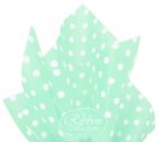 Misty & White Dot Rib Tissue Paper 50x70cm