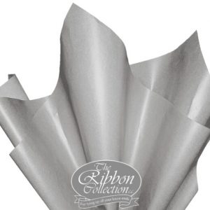 Grey Pearlised Tissue Paper