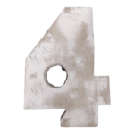 Wooden Number 4 14.5cm x 11cm