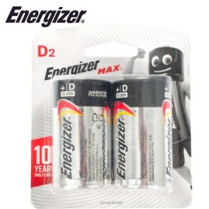D2 Energizer Alkaline Battery