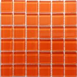 Tangerine Crystal Glass (Sheet Size 30x30cm)