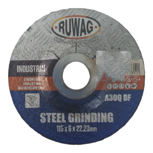 Ruwag 115mm Steel Grinding Disk 115x6x22.23mm