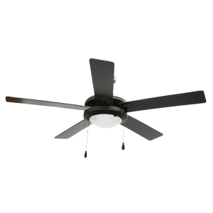 Black Ceiling Fan Bright Star