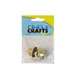 26mm Gold Liberty Bells 2pc