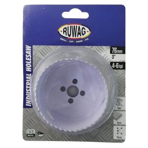 Ruwag 76mm Bi-Metal Industrial Hole Saw