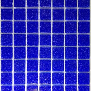 Royal Blue River Spot Mosaic Tiles (Sheet Size 15x15cm)