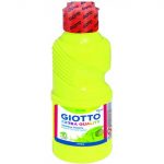Giotto Fluorescent Yellow Acrylic Paint 250ml