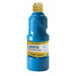 Giotto Cyan Blue Acrylic School Paint 500ml