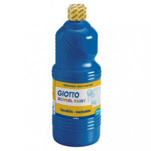 Giotto Ultramarine Blue Acrylic School Paint 500ml