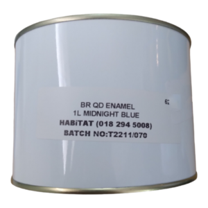 Midnight Blue Gloss Enamel Paint 1L
