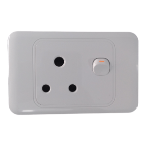 Wall Socket With Switch 16A 250V~