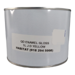 JD Yellow Gloss Enamel Paint 1L