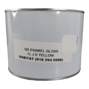 JD Yellow Gloss Enamel Paint 1L